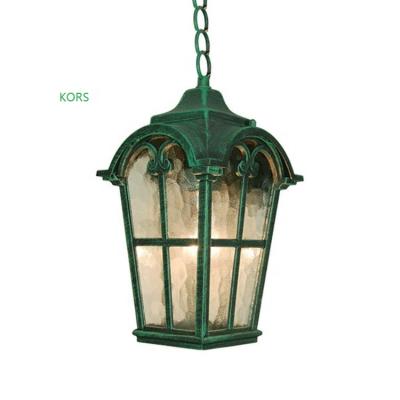 China IP 44 Style Classic Aluminum Material Waterproof Balcony Corridor Lamp Outdoor Pendant Light for sale