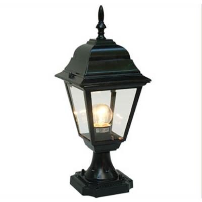 China Wholesale Garden Pillar Lamp Outdoor Vintage European Style Waterproof Post Light for sale