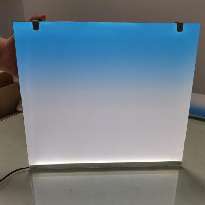 China 2021 Viable Best Price LED Light Panel RGB Aquarium Background For Fish Tank for sale