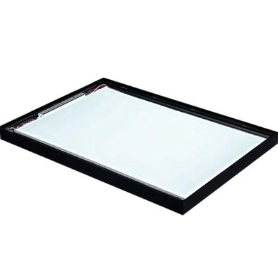 China Aluminum Outdoor Magnetic Hanging Type Frame Bottom Prices Slim Aluminum Led Light Box for sale