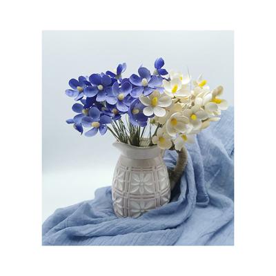 China Delicate& New Color Stable Violet Handmade Dried Flowers Bouquet for Home Decor and Office Decor for sale