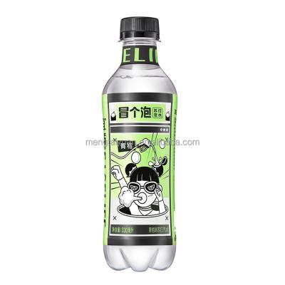 China Wholesale Fruit Sugar Free Green Orange Flavor Carbonated Sparkling Water Drink for sale