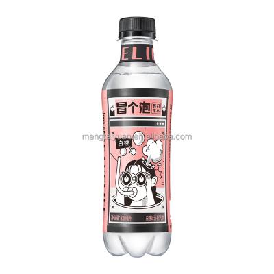 China Sugar Free CO2 Seltzer Water Stream Peach Flavor White Drinks OEM Sparkling Private Label for sale