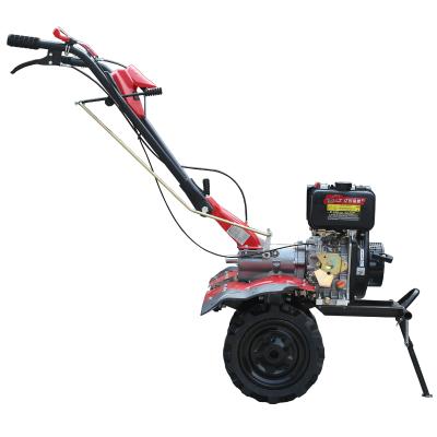 China Cultivates 6HP Diesel Mini Tiller /Agricultural Equipment 4 Stroke Diesel Machinery / Cultivating Tools / Cultivator for sale