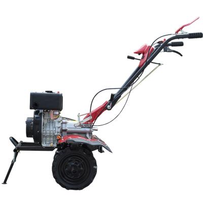 China Elevates Agriculture 10HP Diesel Plow Cultivator For Farm 4 Stroke Rotary Cultivator for sale