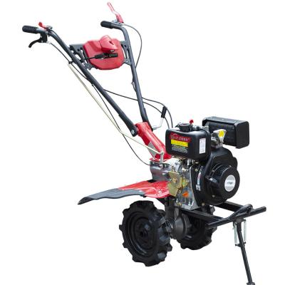 China Raises Mini Rotary Tiller Power Tiller Farm Land Machine 9 HP Small Cultivator With Zongshen Lincon Shineray Engine for sale