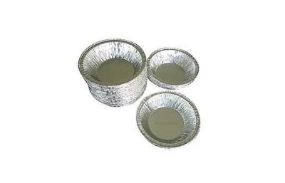 China Small Round Foil Containers Aluminum Foil Egg Tart Container Foil Mufin Cup 250 Pack for sale