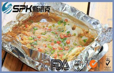 China Blad van de dienblad het Type Geperforeerde Aluminiumfolie in Microgolf/Oveniso FDA SGS Te koop