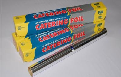 China 9 - silberne Folie der Aluminiumfolie-26mic des Rollen8011, 12 Zoll-Breite zu verkaufen