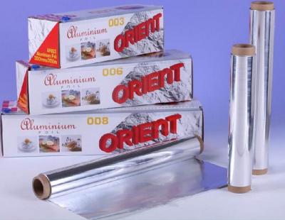 China High Temperature Sterilization Aluminium Foil Roll For Food Barbeque / Baking for sale