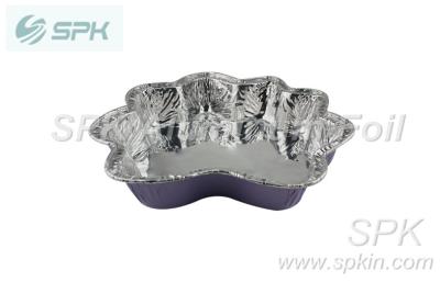 China Recycled Stackable Aluminium Foil Food Containers / Aluminum Foil Dishes for sale