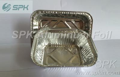 China Hot dog packing Aluminum Food Storage Containers silver Thickness 45 - 700mic for sale