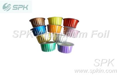 China Household Aluminum Food Storage Containers small ramekin / cupcake 140ML for sale