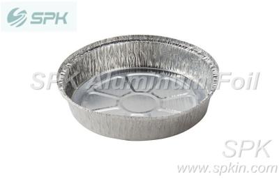 China Recyclable Food Packaging Aluminium Foil Takeaway Containers With Lids 10 inch for sale