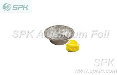 China Personalized Aluminum Foil Cake Pans Silver Disposable Aluminum Foil Cupcake Pans for sale