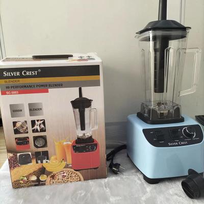 China Hot Sale 6000w Multifunctional Silver Peak Commercial Blenders 2L for sale