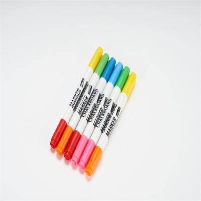 China Excellent Non-Toxic Art Erasable Chalkboard Marker Pen Washable Quality Double Tip Double Tip for sale