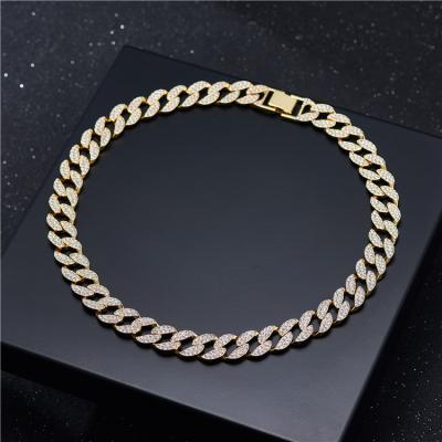 China Wholesale FASHIONABLE Mens Fashion Jewelry 15MM Iced Out Big Cuban Link Chain Necklace Set Necklace&Bracelet for sale