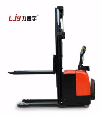 China Garment Shops 1.5 Ton Automatic Electric Stacker Electric Pallet Stacker Full 2 ​​Ton Electric Stacker for sale