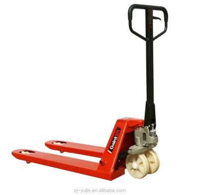 China Machinery Repair Shops 3 Ton Mini Hand Pallet Truck Pusher for sale