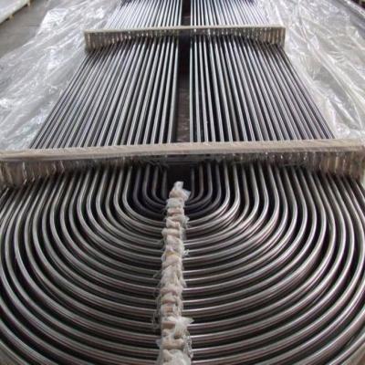 China Condensetor stainless steel u-bend tubo galvanized silver stainless precision seamless steel tube pipe for sale