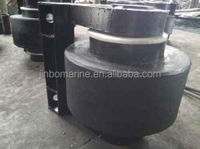 China Pile Guide Roller Cushion Roller Rubber Damper Bearing Rubber Damper for sale