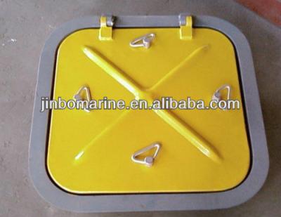 China Aluminum Sunken Aluminum Hatch Watertight Cover For Marine Use for sale