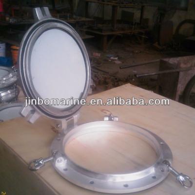 China Marine Aluminum Opening Side Scuttle in aluminum without deadlight GB/T14413-93 for sale