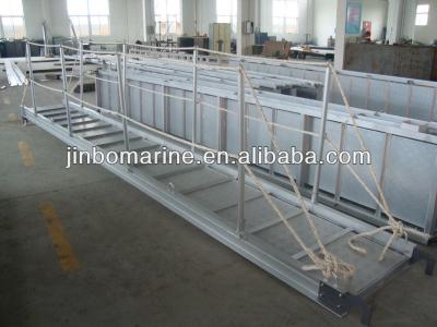 China Marine Ladder in aluminum or steel (DNV, ABS, GL, LR, NK, IRS, RMRS, CCS certified) for sale