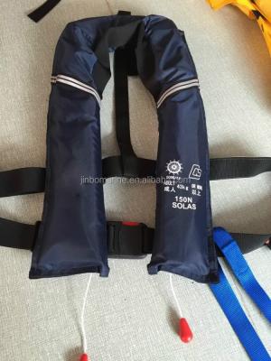 China SOLAS Approval 150N Buoyancy Inflatable Marine Life Jacket All Kinds of Inflatable Life Jacket for sale