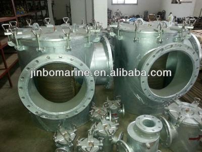 China Carbon Steel Marine Angle Sea Water Strainer CB/T497-94 BL/BLS/BR/BRS Type for sale