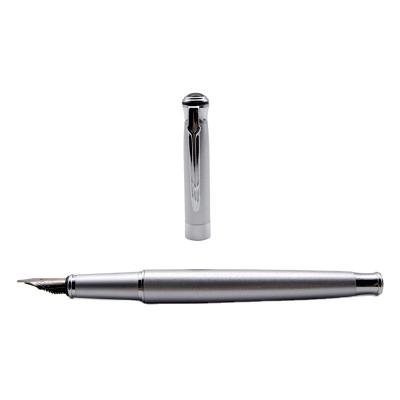 China Custom Student Shanghai Lingmo Luxury OEM Metal Fountain Pen with Removable Converter 1.1mm Pen Nib for sale