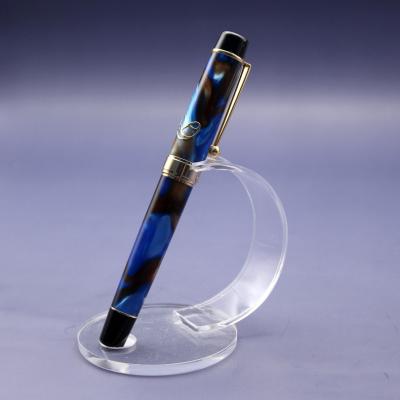 China New Luxury Handmade Rollerball Pen High Quality Acrylic Executive Roller Pen Custom OEM Logo Gift for sale