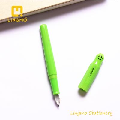 China Promotion\Business\School\Office Lingmo Good Writing High Quality Plastic Fountain Pen With Custom Logo for sale