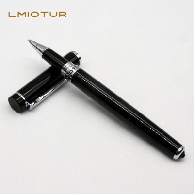 China Souvenir Lmiotur Black Color Classic Style Luxury Metal Rollerball Parks With Gift Box for sale