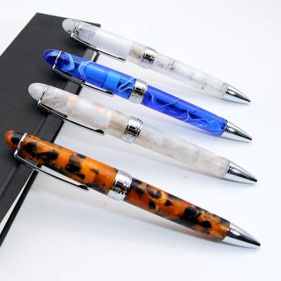 China Office & School Pen Lingmo New Luxury Marble Ballpoint Pen Factory High Quality Acrylic Custom Pens for sale