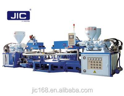 China JIC806 Factory PVC 3 Color Top Injection Machine for sale