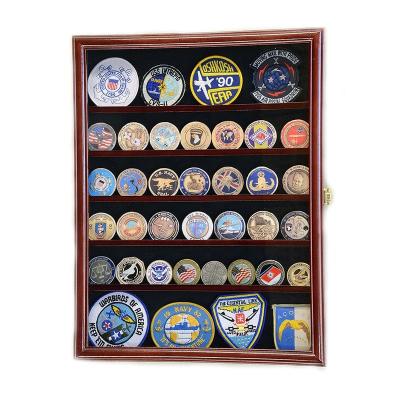 China Black Expandable Coin Display Challenge Medal Blocks Challenge Coin Display Coin Showcase for sale