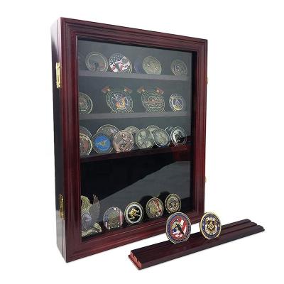 China Simple Expandable Coin Display Challenge Coin Display and Large Correction Display Challenge Coin Display for sale