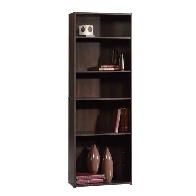 China (Size)Wholesale Adjustable Modern Bookcase Brown Storage MDF Wooden Book Shelves for sale