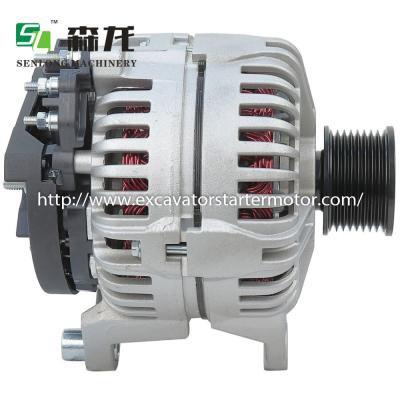 China Excavator Alternator 4990546 For Cummins C4990546 AV144c3002 370100648 37NA701001 100A KAMAZ Alternator 301N22057Z for sale