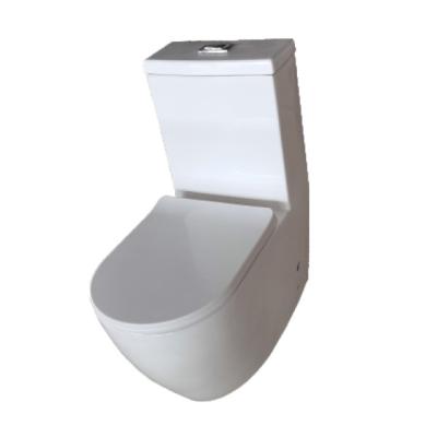 China Bathroom Modern Double-Flow Watermark Toilet Ceramic WC One Piece Sanitary Ware for sale