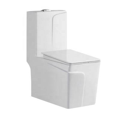 China Chaozhou Factory Double-flush Ceramics Portable Bathroom Sanitary Ware Toilet S Trap 300mm WC One-piece Toilet for sale