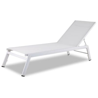 China TOPHINE Eco-friendly Outdoor Furniture Metal Modern Tslin Sun Sofa Lounge Chair for sale