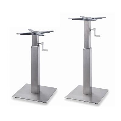 China Modern Outdoor Use Stainless Steel Height Adjustable Table Leg for sale