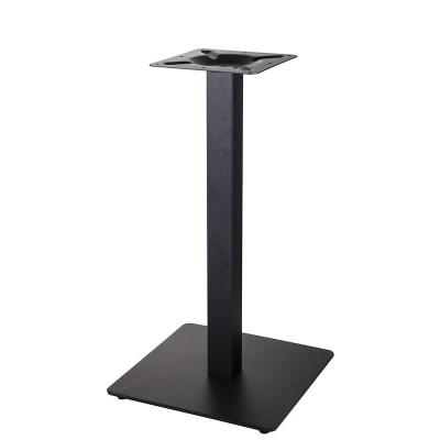 China Table TOPHINE Industrial Square Powder Coating Metal Table Bases Cheap Steel Table Legs for sale