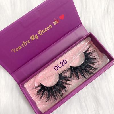 China Factory 100% Natural Long Lashes 3d Mink Private Label for sale