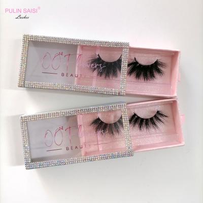 China Sensitive Wholesale Seller Packing Box Custom 25mm Mink Eyelashes Lash Pack 25mm Mink Eyelashes Lashes 3d for sale