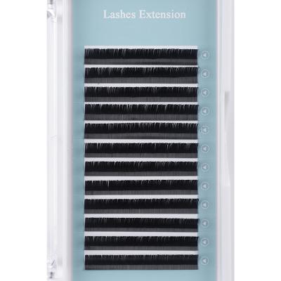 China Natural Long J Since matte flat lash extension C D lash extension flat individual eyelash extension for sale