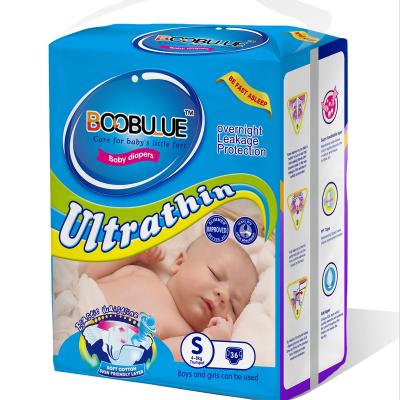 China Low Moq Yobysin Printed Disposable Baby Diapers 40